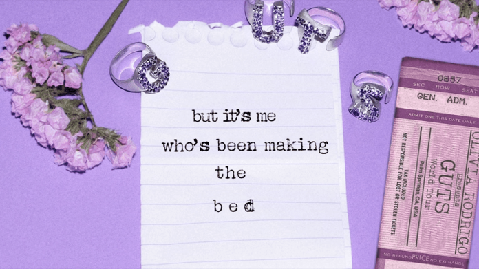 EchoVerse - Tag Template - Olivia Rodrigo making the bed Official Lyric Video 1 6 screenshot